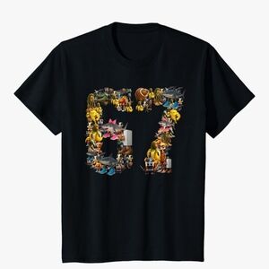 67 BIRTHDAY MEME NWT Italian Brain Rot Child's Shirt Size Small